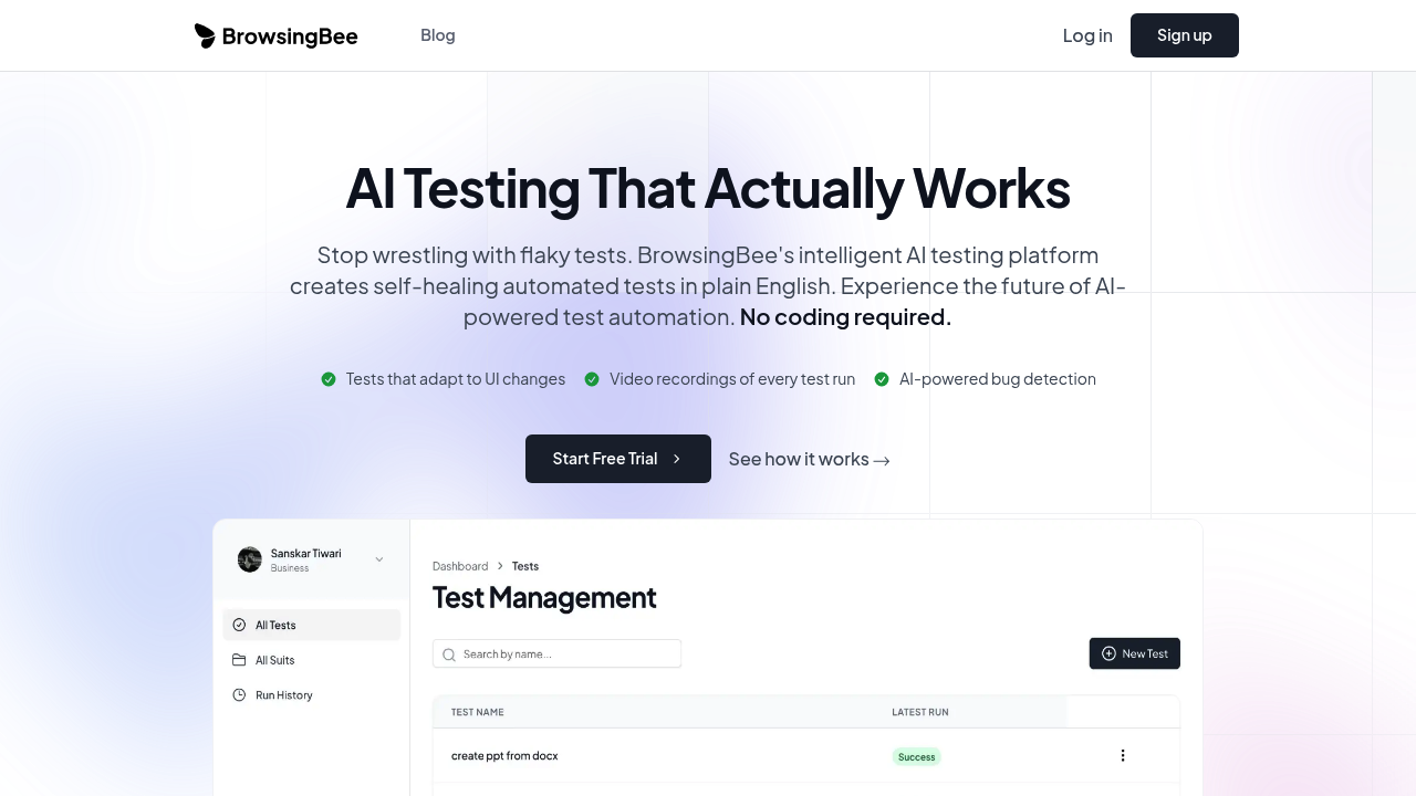 BrowsingBee screenshot