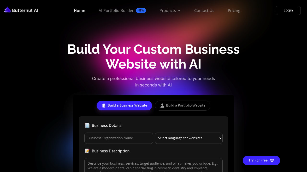 Butternut screenshot