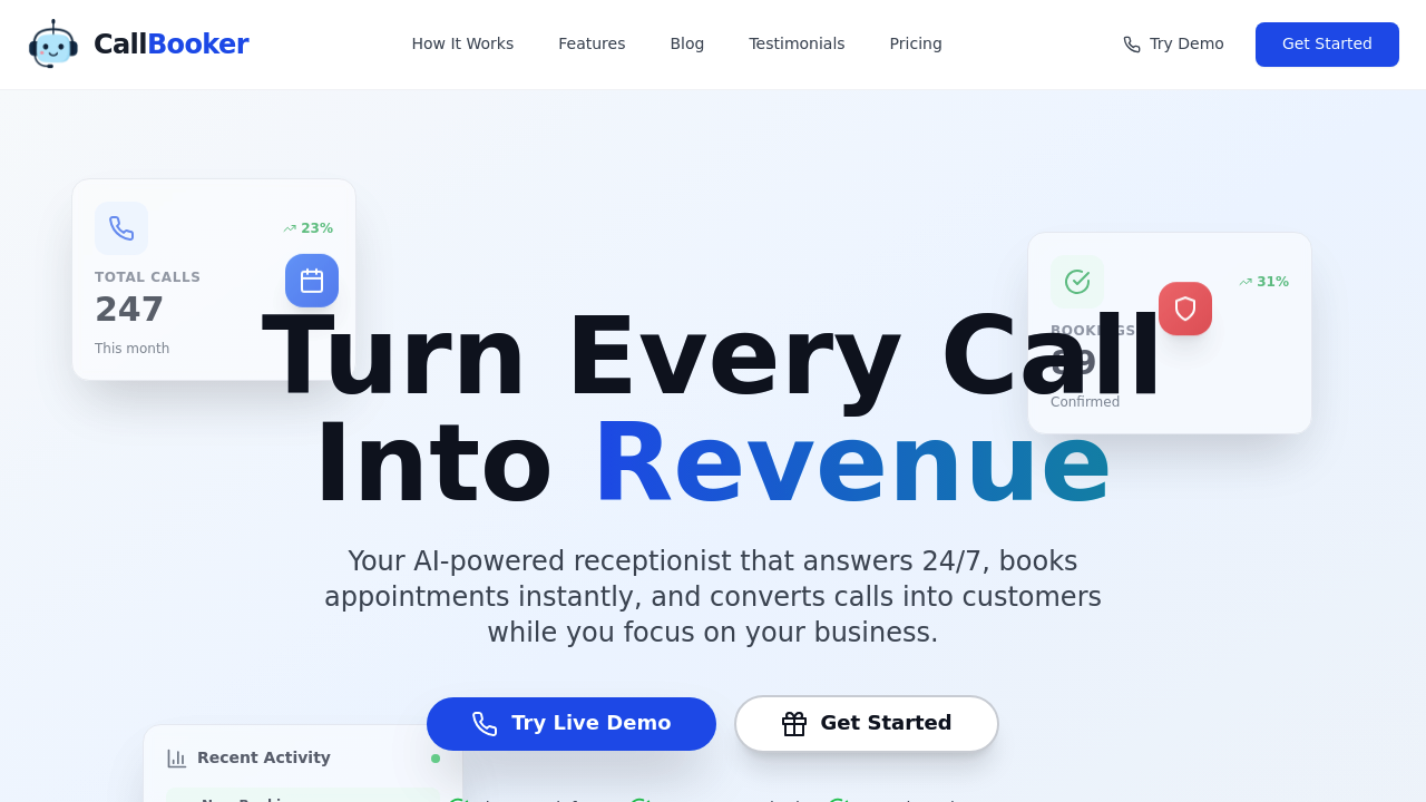 CallBooker screenshot