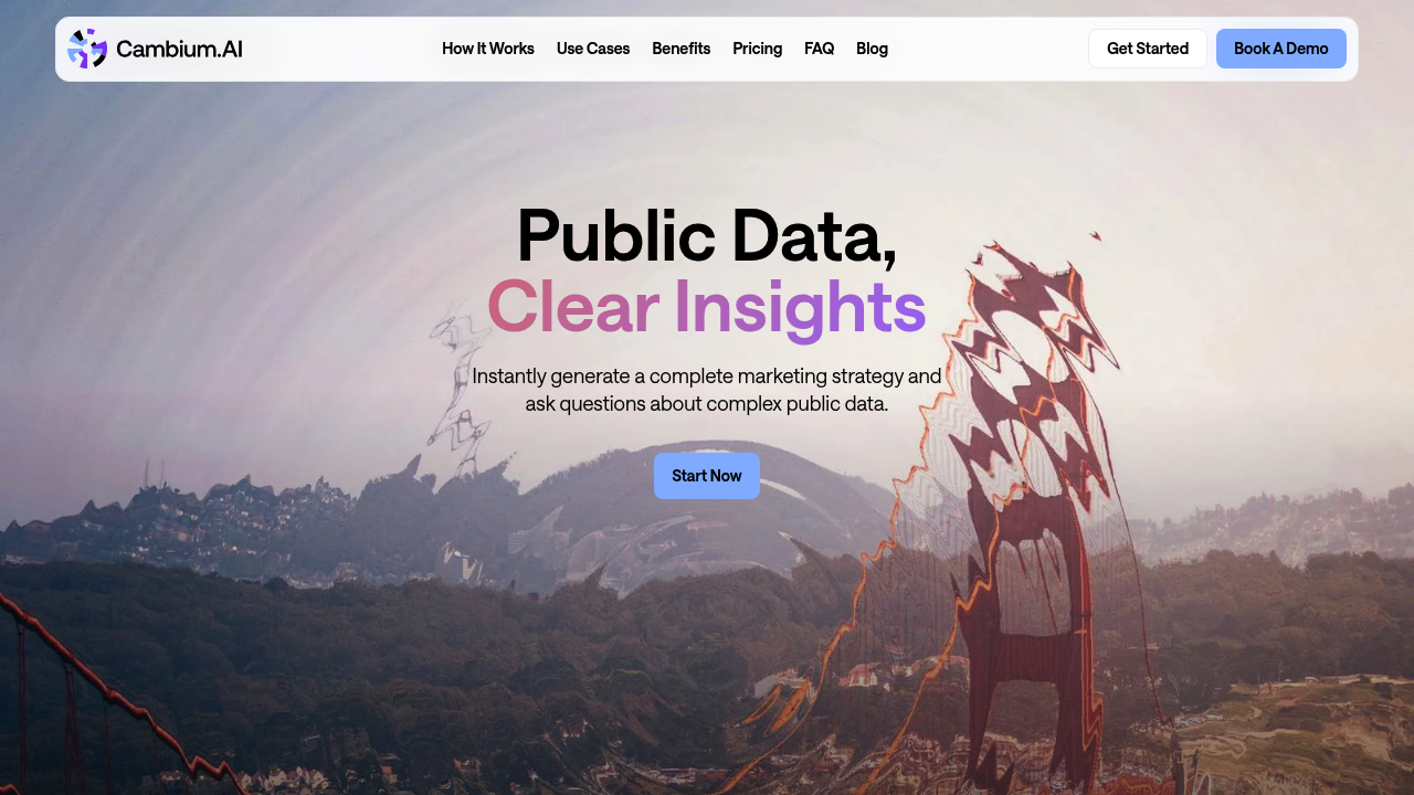 Cambium AI screenshot