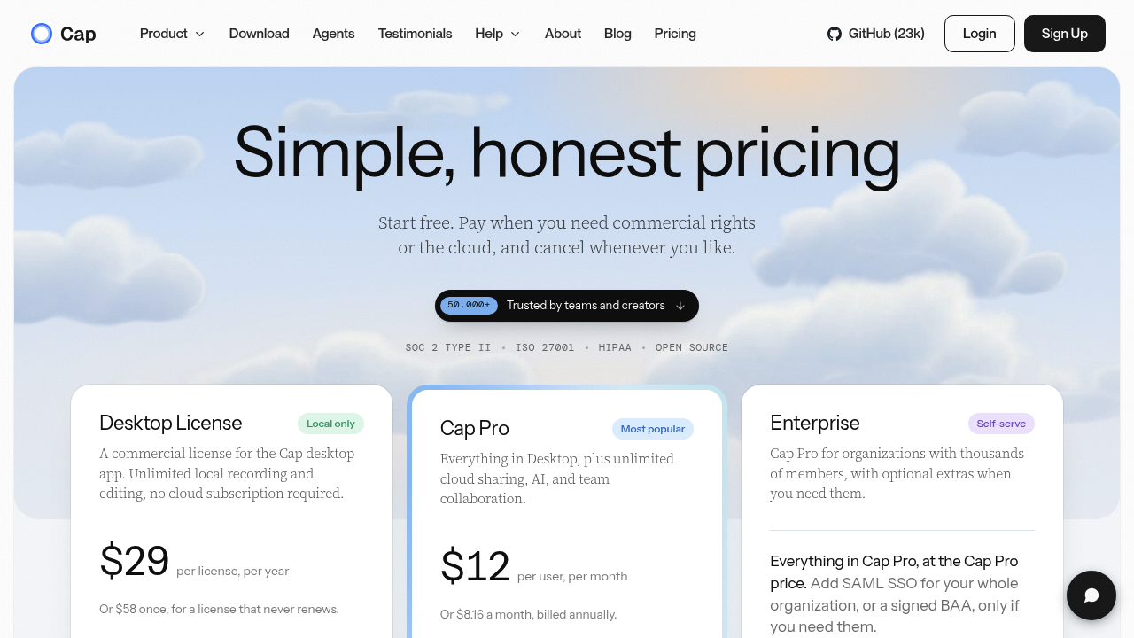 Cap screenshot