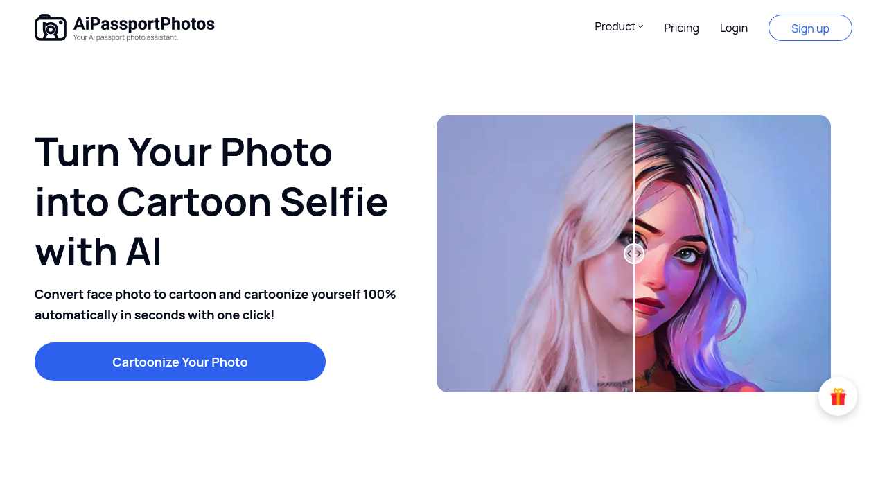 Cartoon Selfie screenshot