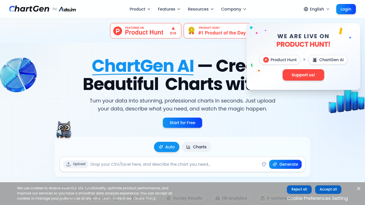ChartGen screenshot