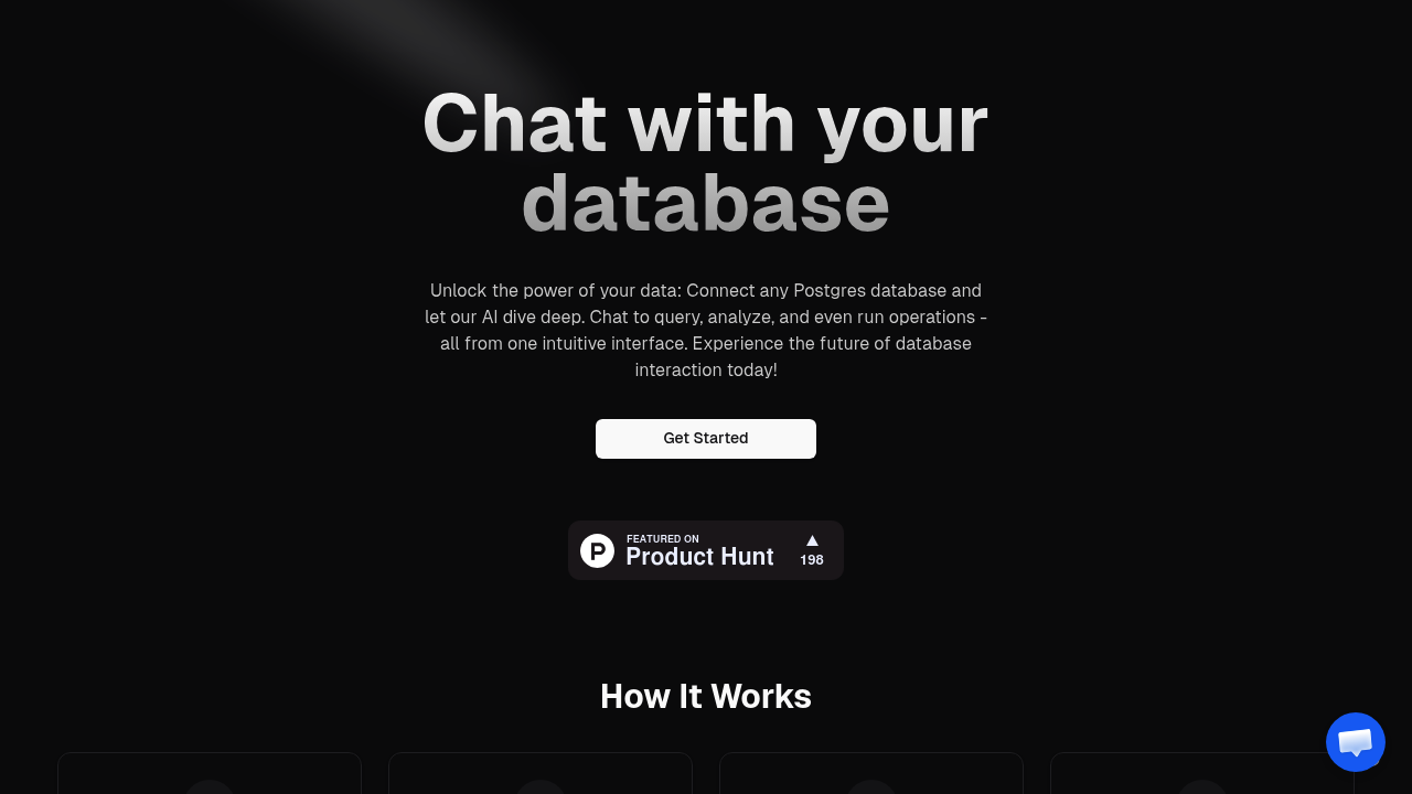 Chat With Your Database screenshot
