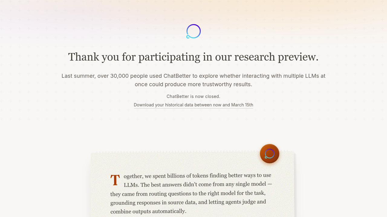 ChatBetter screenshot