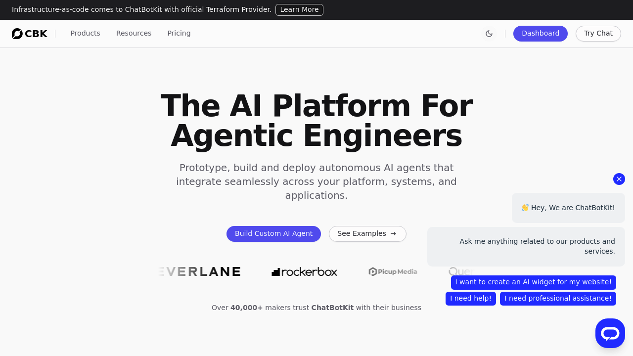 ChatBotKit screenshot