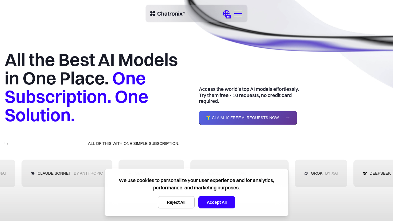 Chatronix AI screenshot