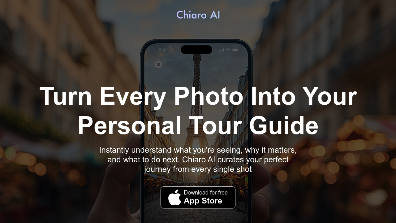 Chiaro AI screenshot
