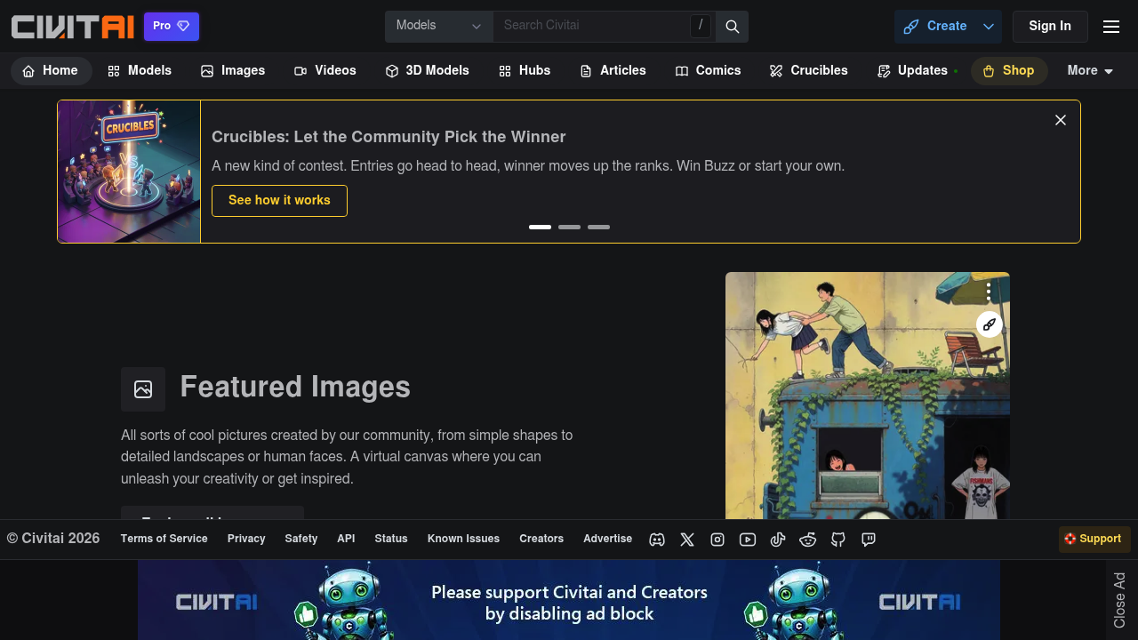 Civitai screenshot