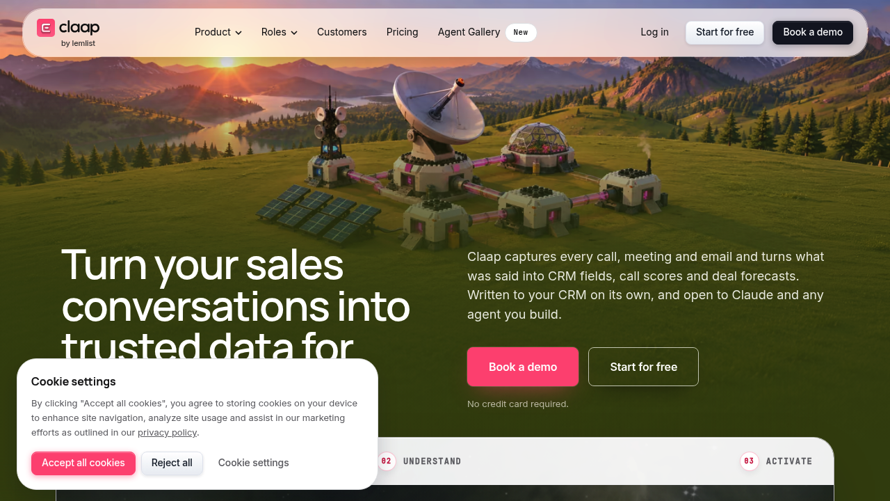 Claap screenshot