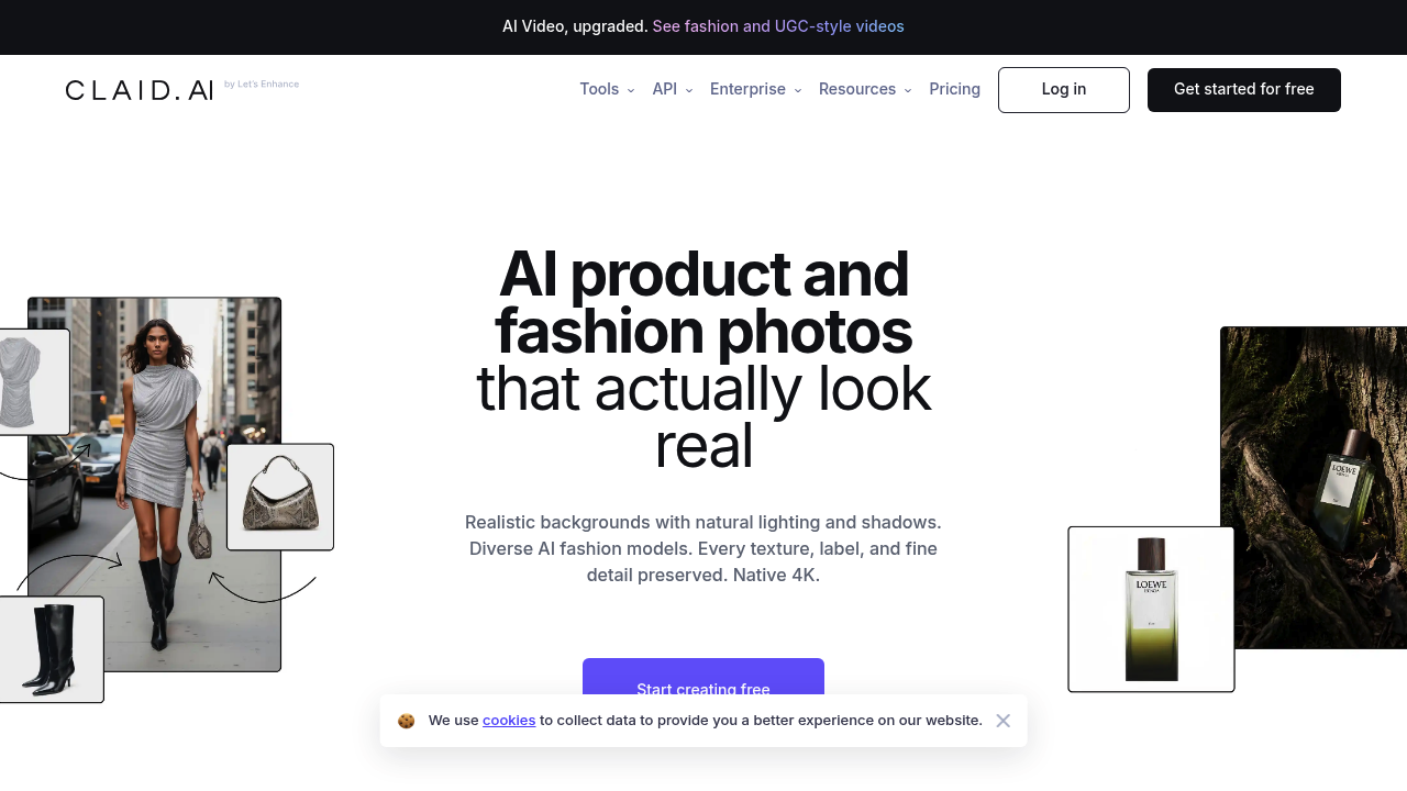 Claid.ai screenshot