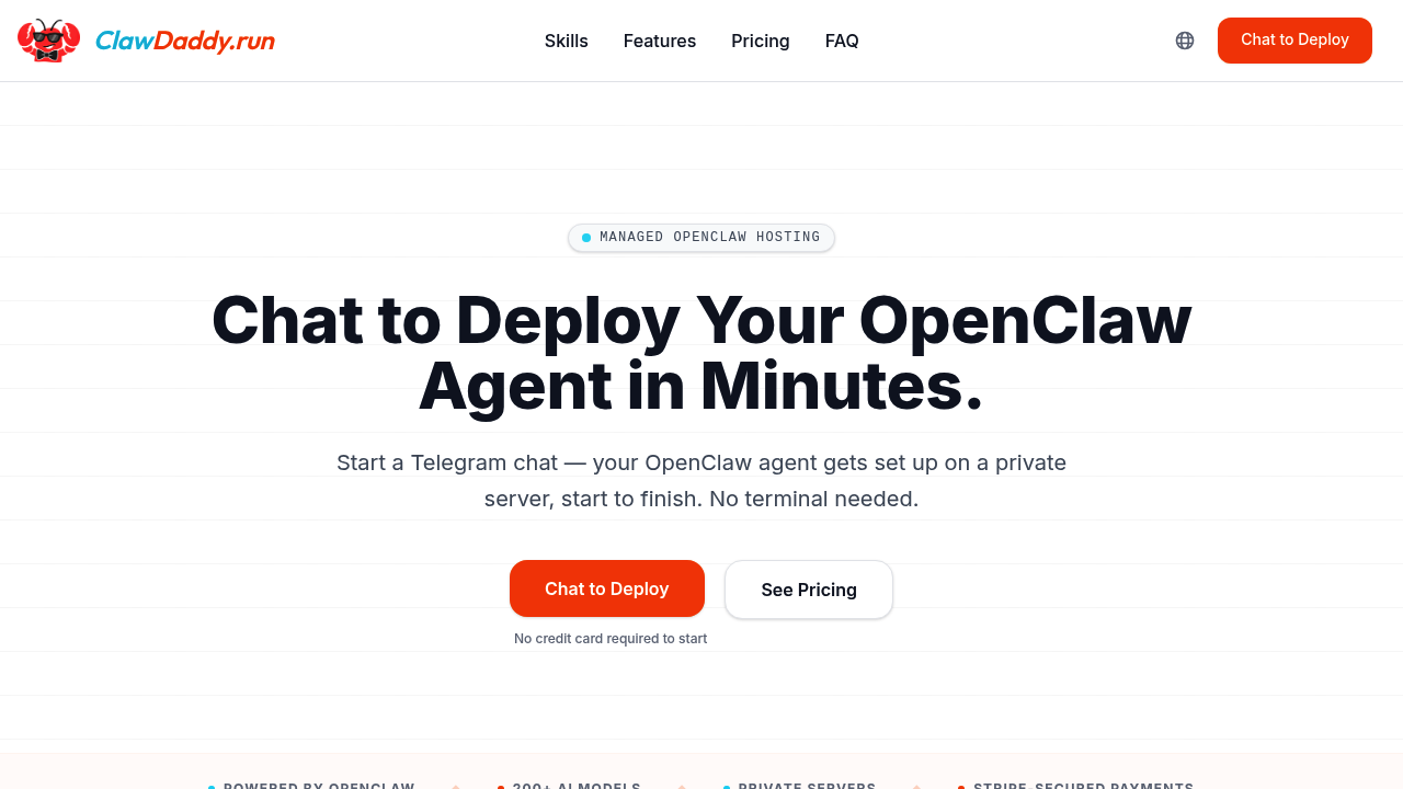 ClawDaddy screenshot