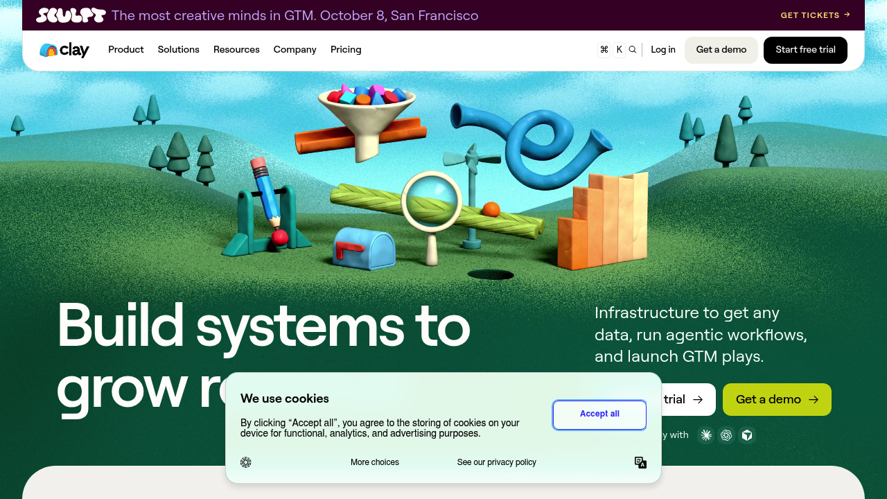 Clay screenshot