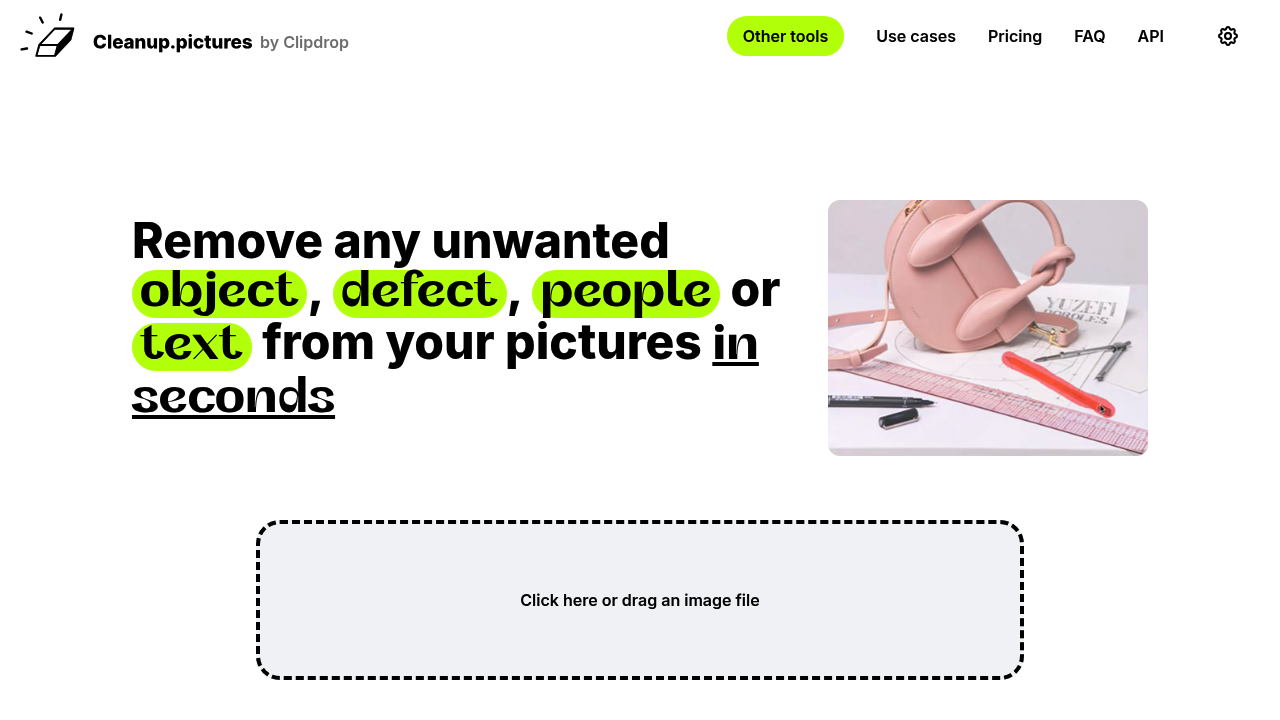 Cleanup.pictures screenshot