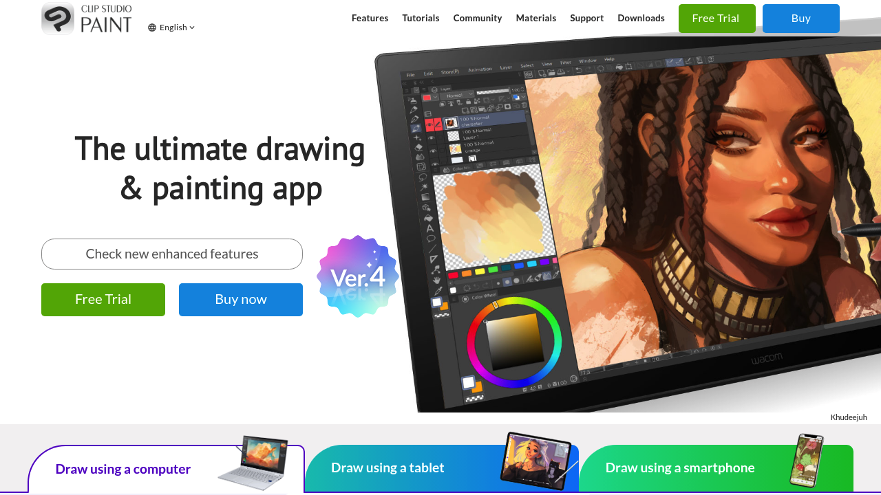 CLIP STUDIO PAINT screenshot