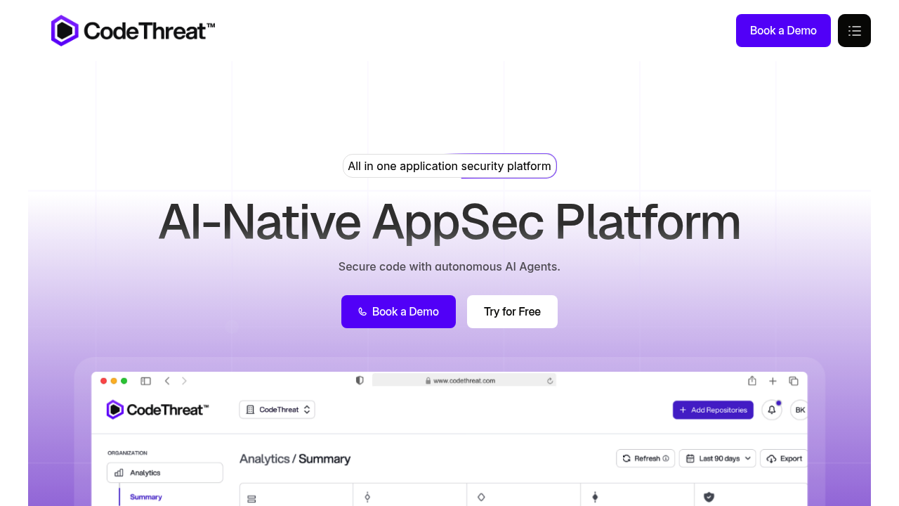 CodeThreat screenshot