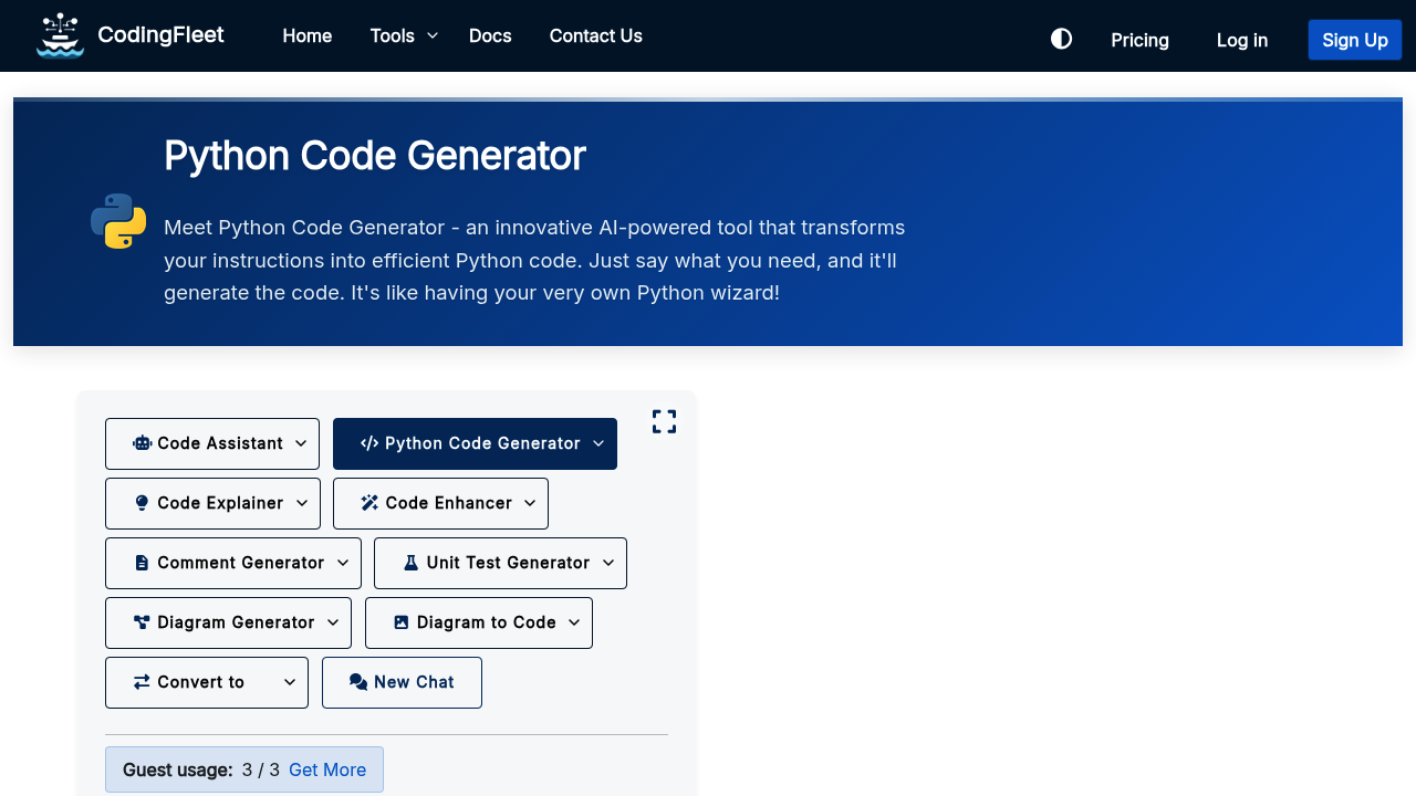CodingFleet screenshot