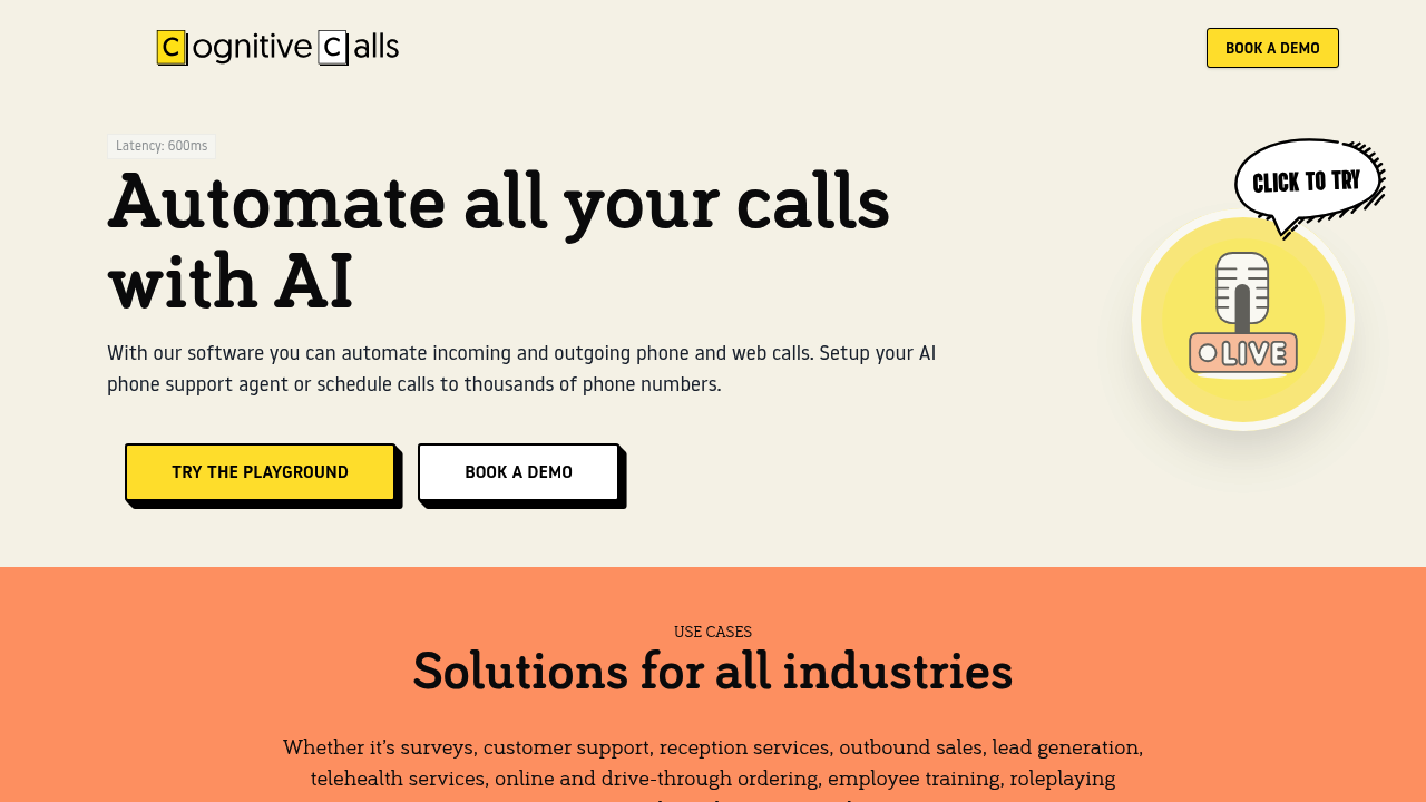 Cognitive Calls screenshot