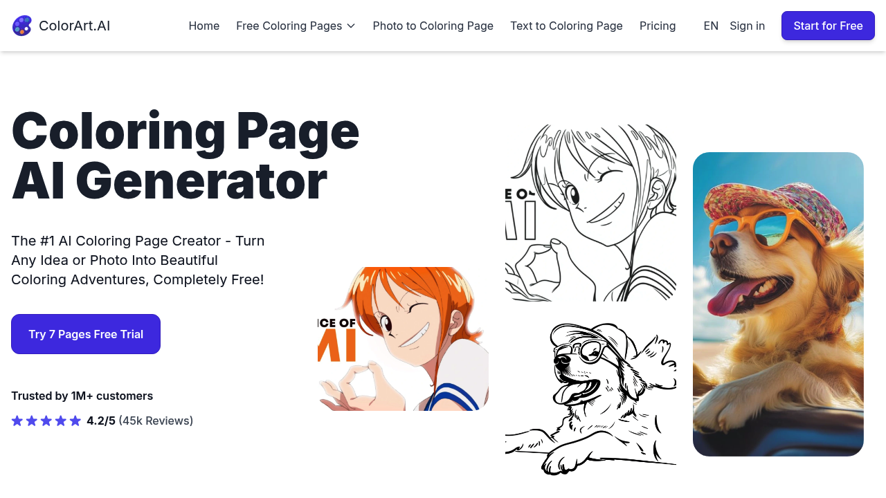 ColorArt AI screenshot