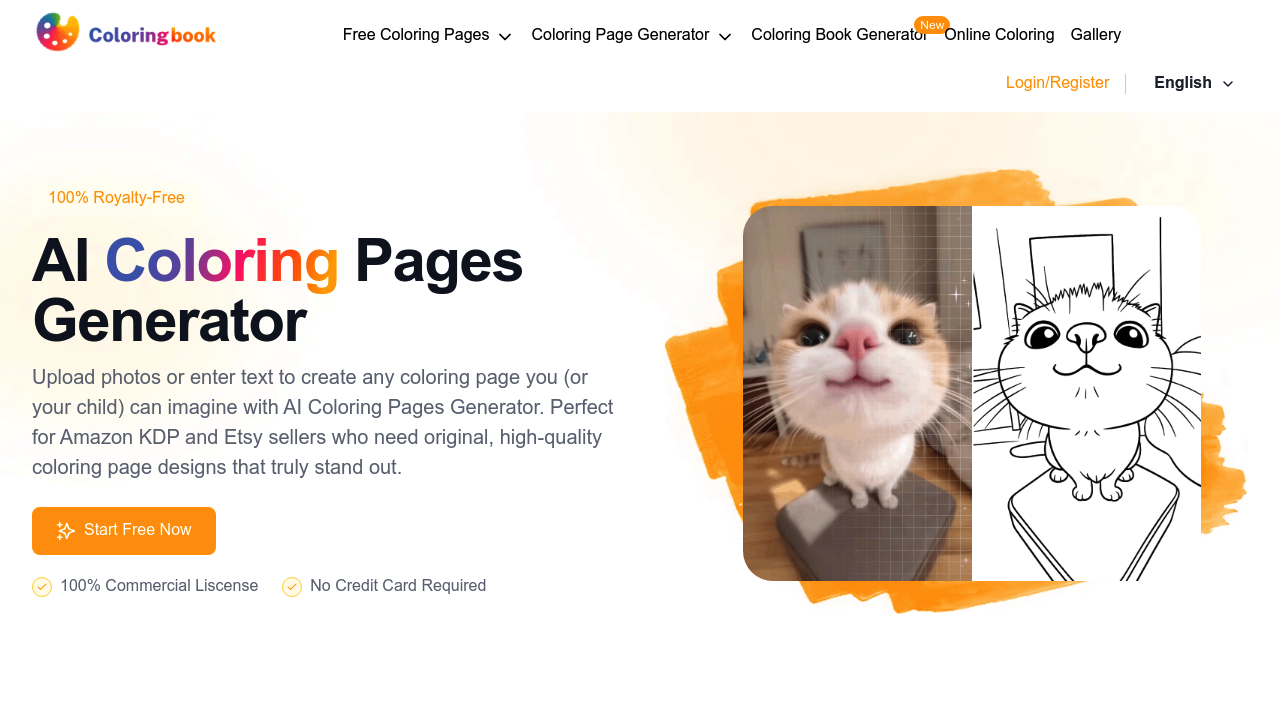 ColoringBook AI screenshot