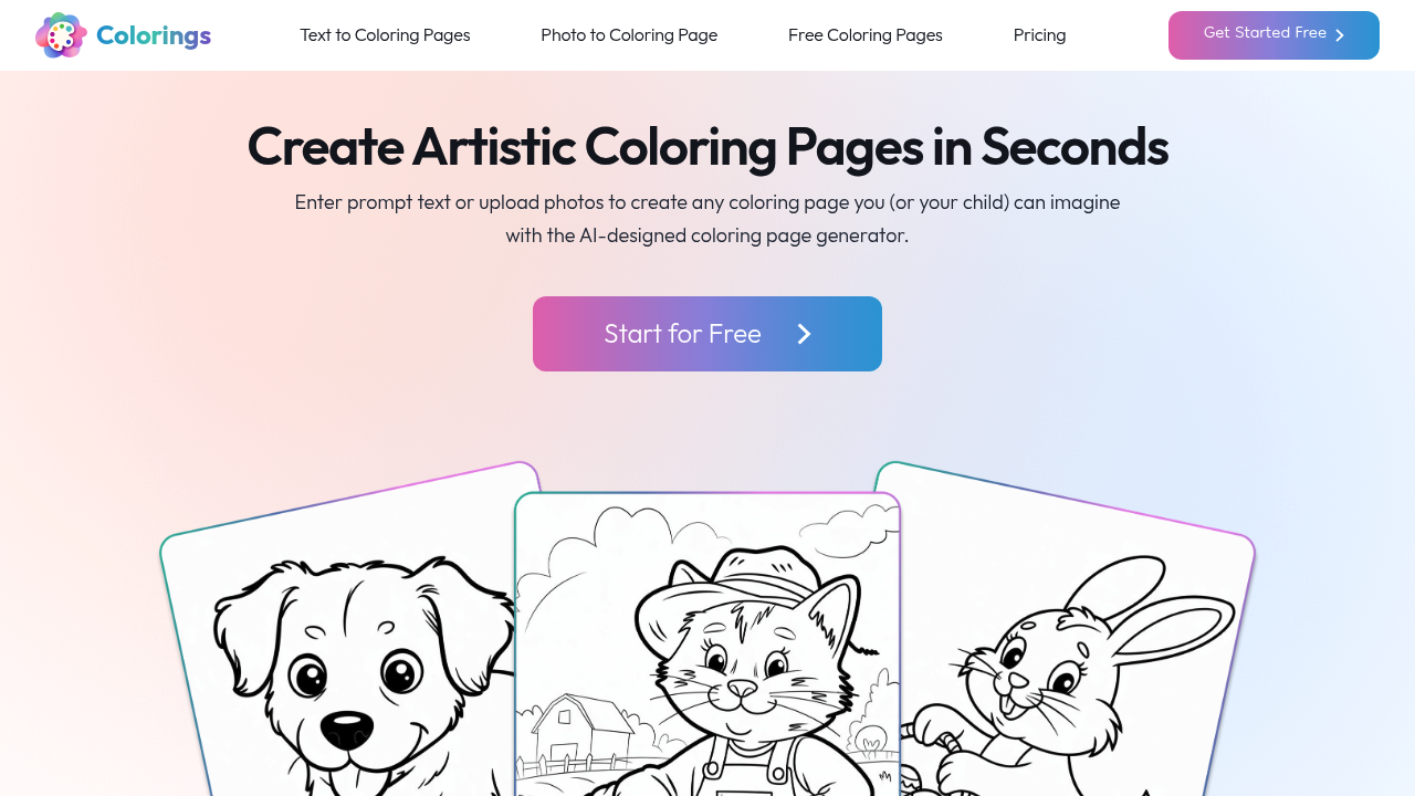 Colorings screenshot