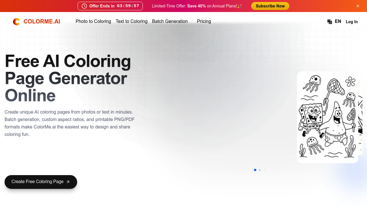 ColorMe.ai screenshot