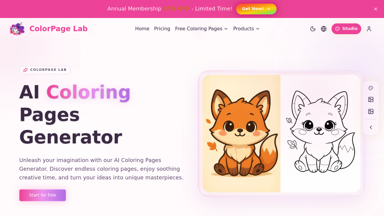 ColorPage Lab screenshot