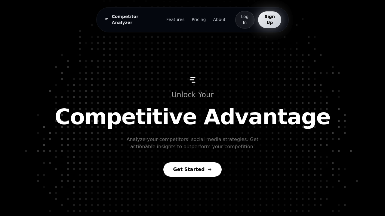 Competitor Analyzer screenshot