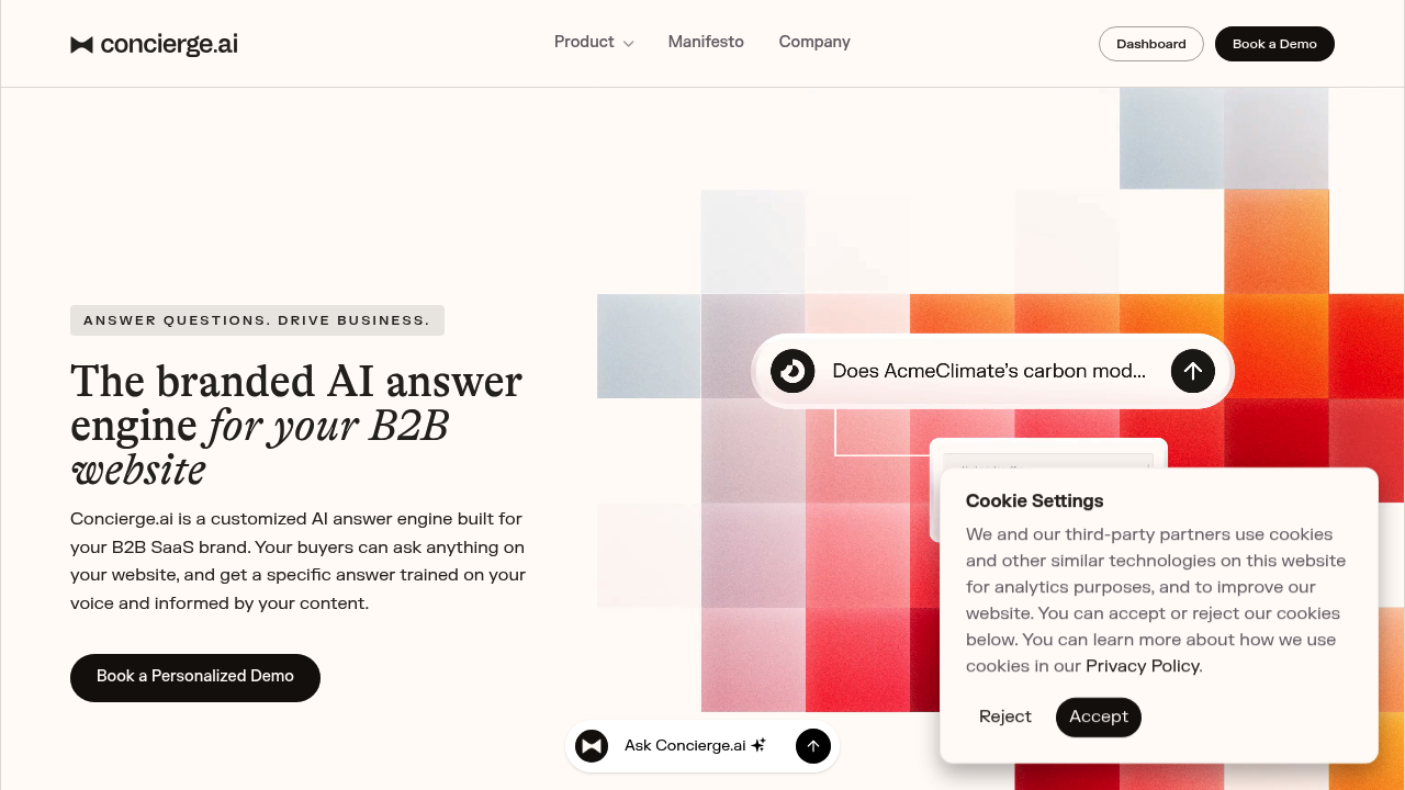 Concierge AI screenshot