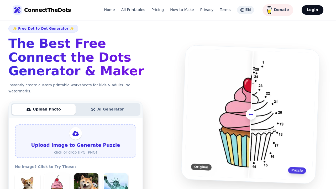 ConnectTheDots Generator screenshot