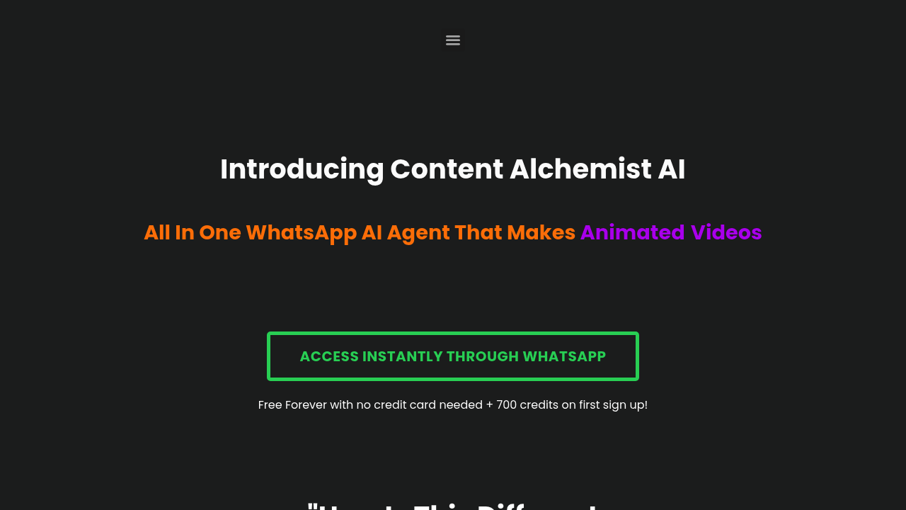 Content Alchemist AI Video Maker screenshot
