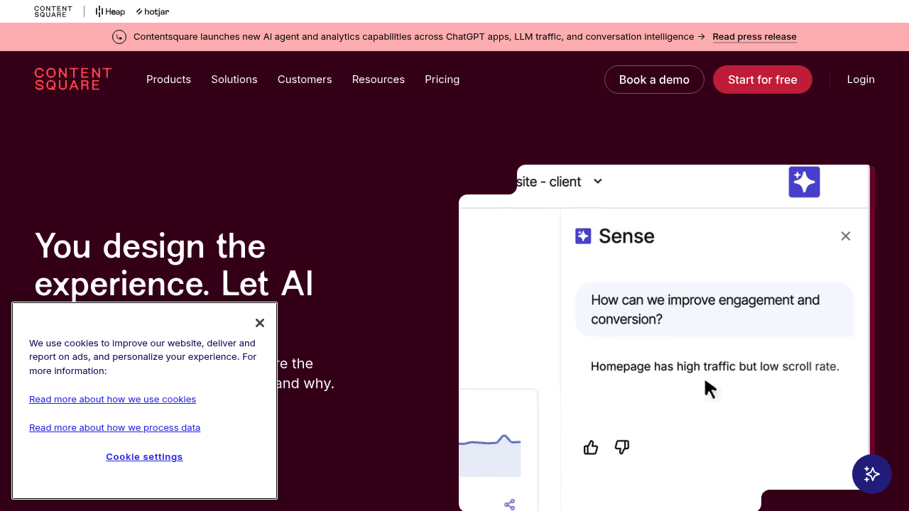 Contentsquare screenshot