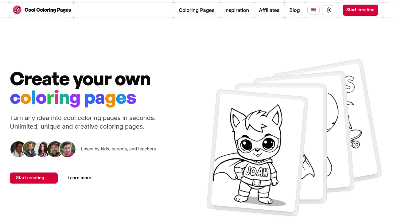 Cool Coloring Pages screenshot