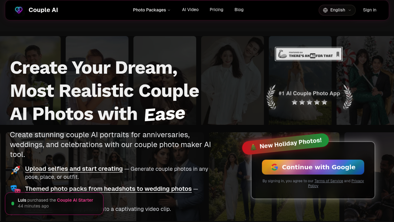 Couple AI screenshot