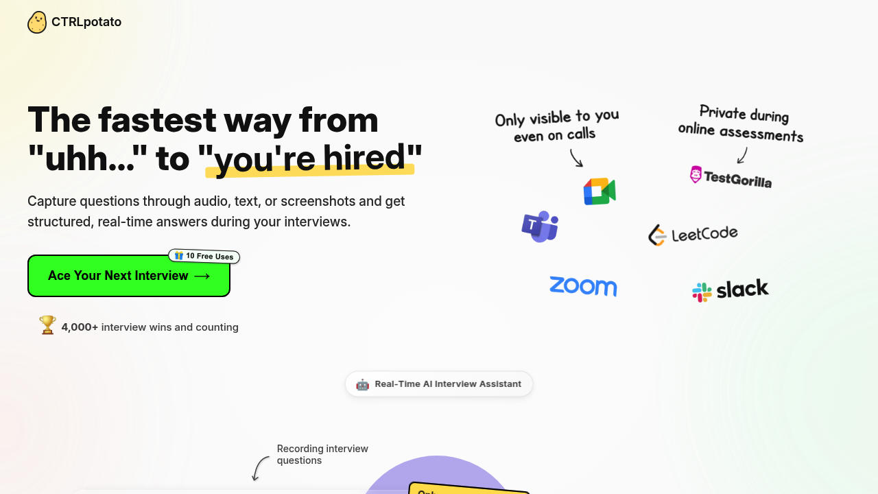 CTRLpotato screenshot