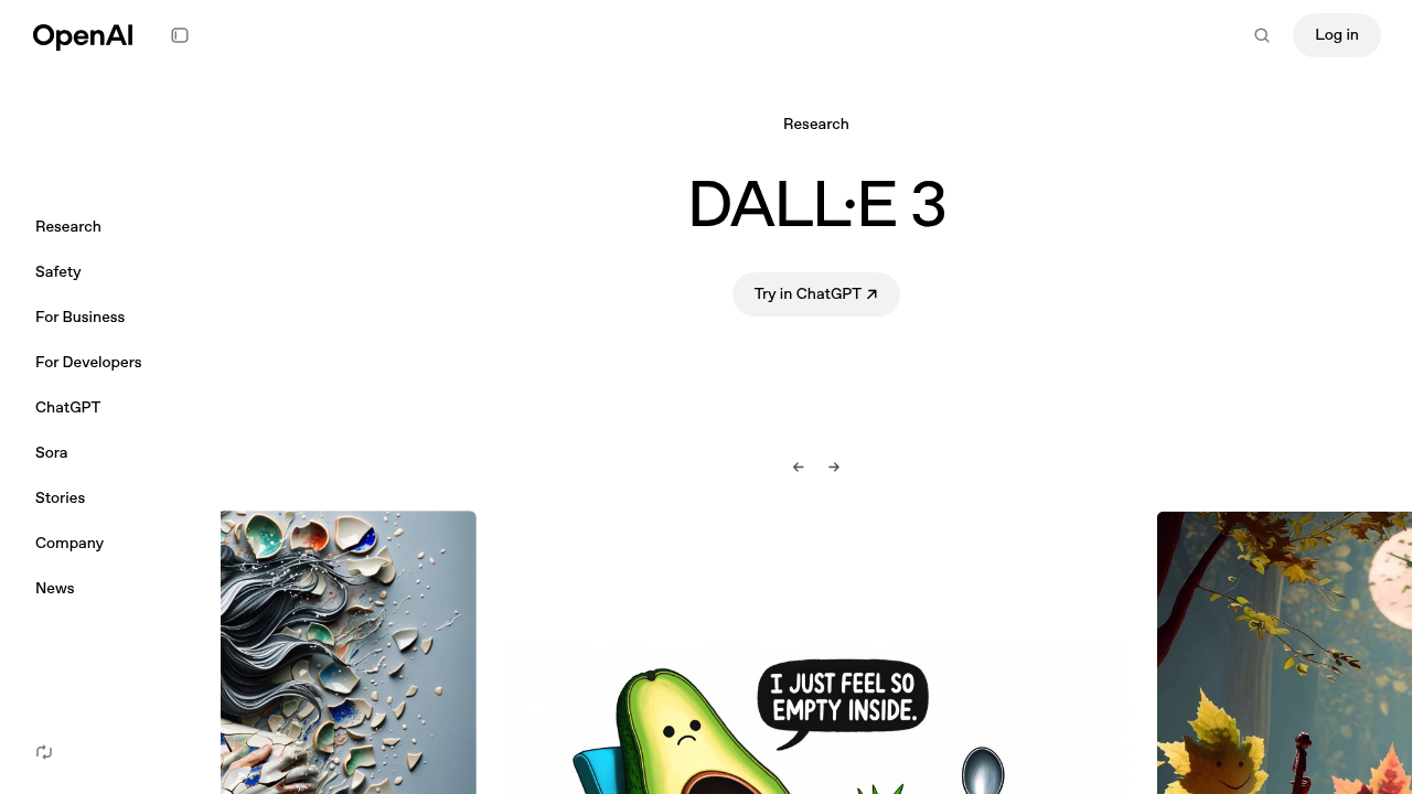 DALL-E 3 screenshot