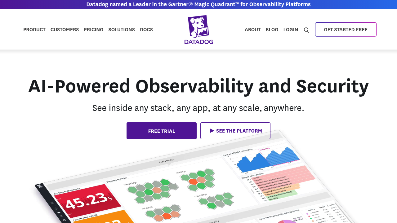 Datadog screenshot