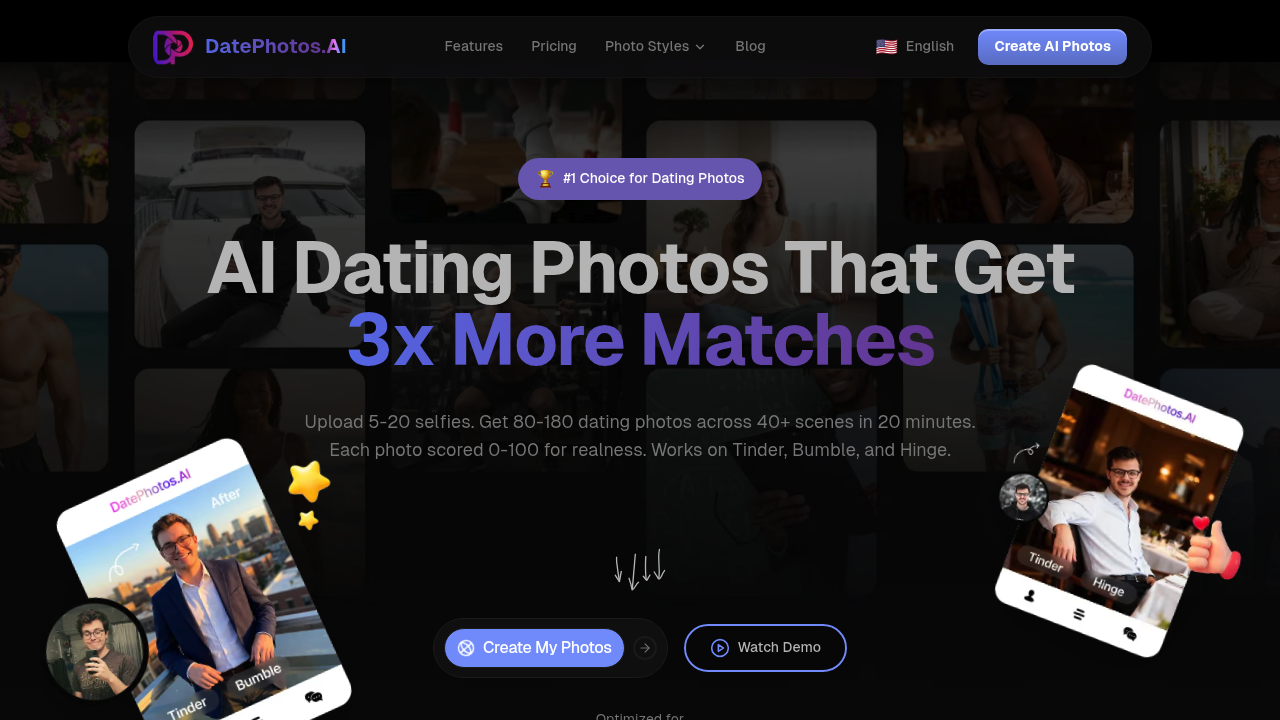 DatePhotos.AI screenshot