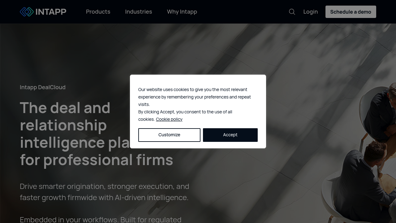 DealCloud screenshot
