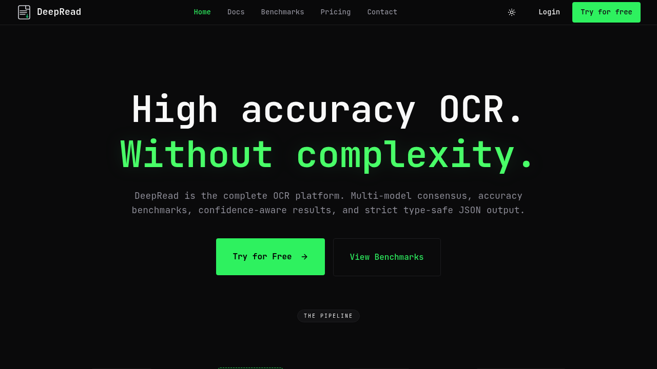 DeepRead.Tech screenshot