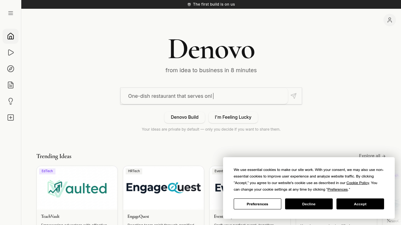 Denovo screenshot