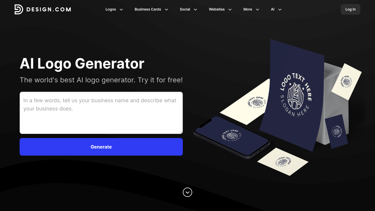 Design.com | AI Logo Generator screenshot