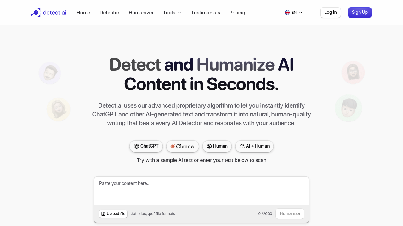 Detect.ai screenshot