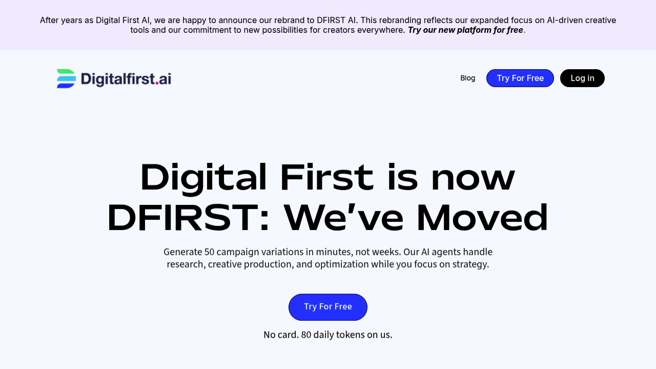 DFIRST AI screenshot