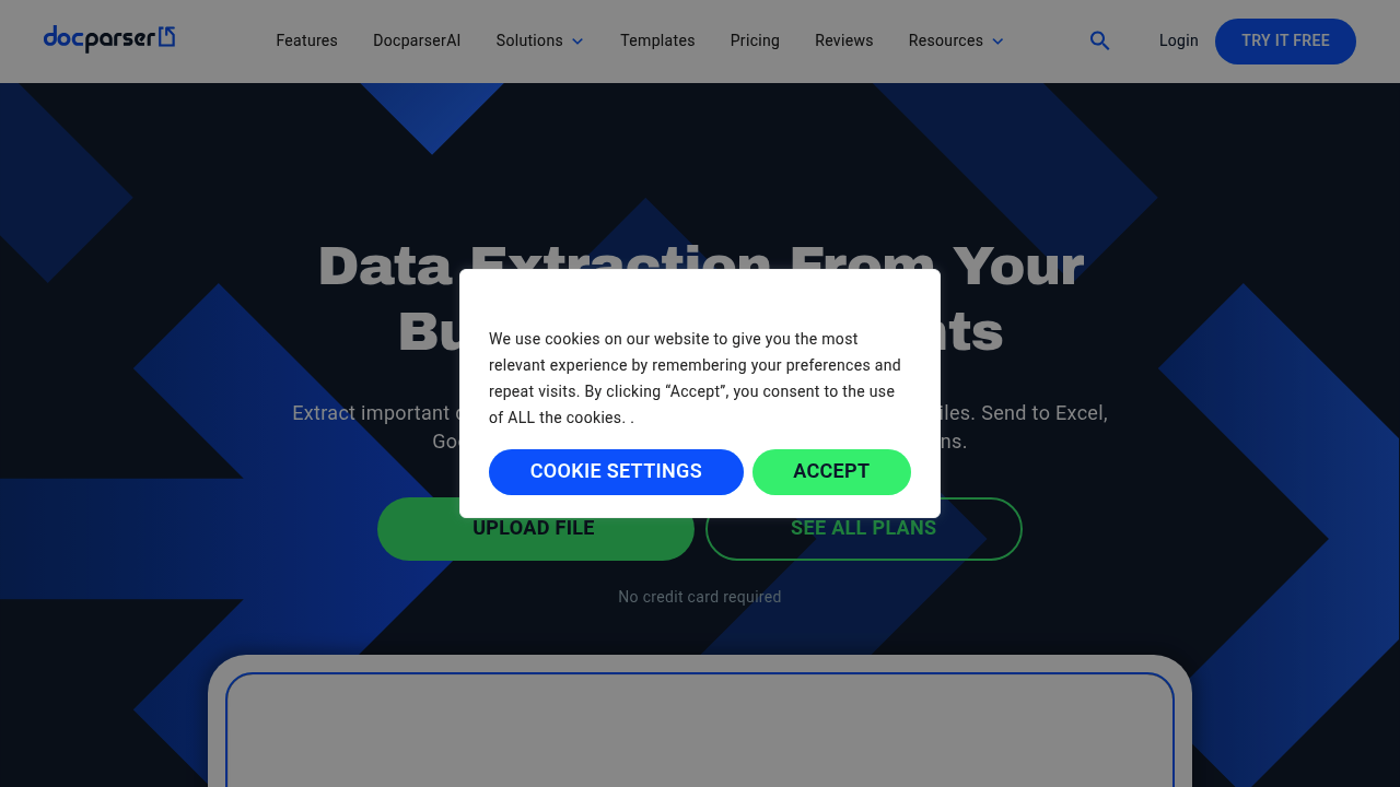 Docparser screenshot