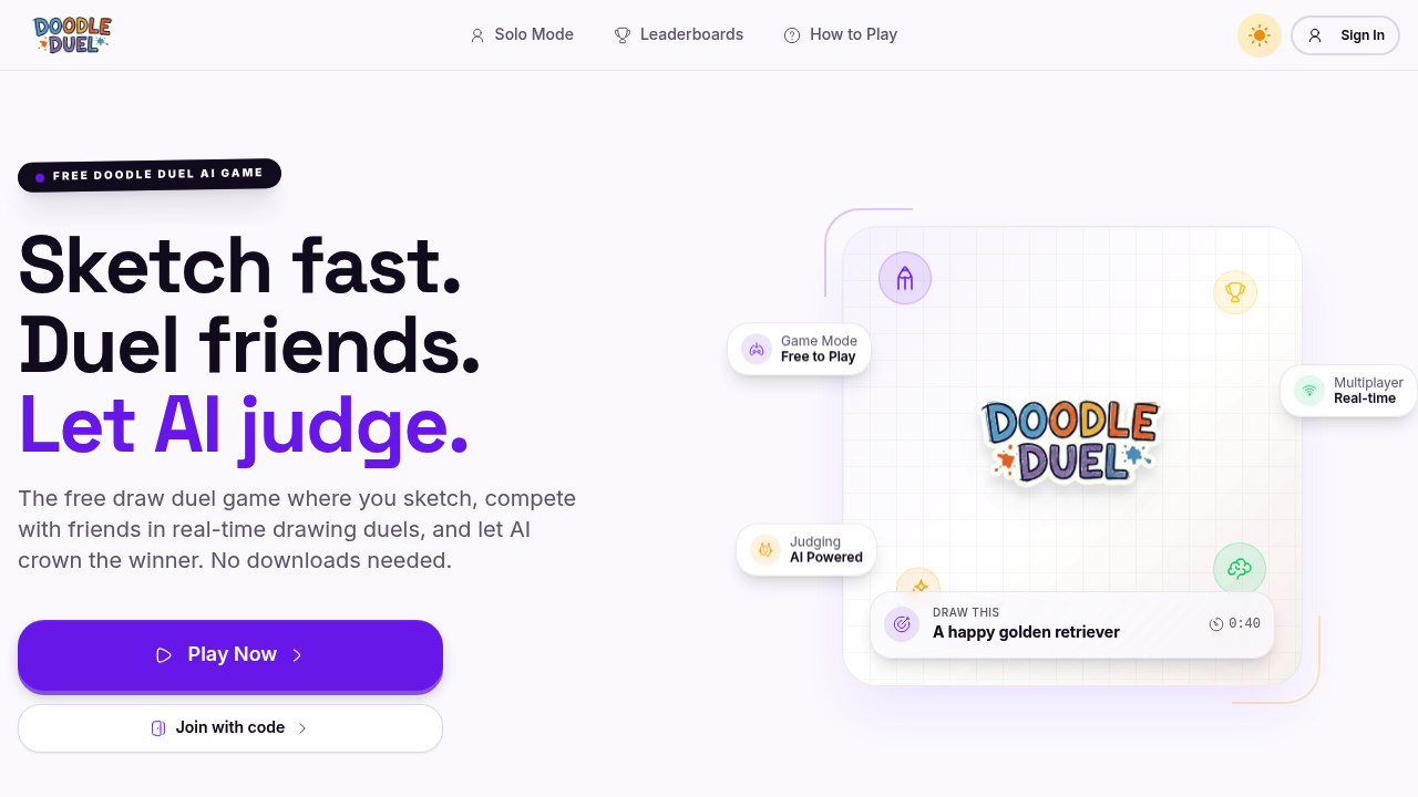 Doodle Duel screenshot