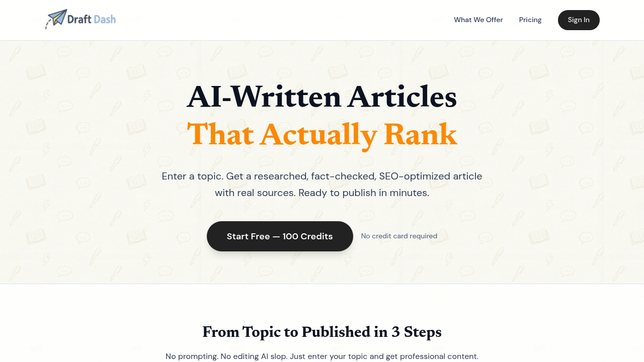 Draft Dash screenshot
