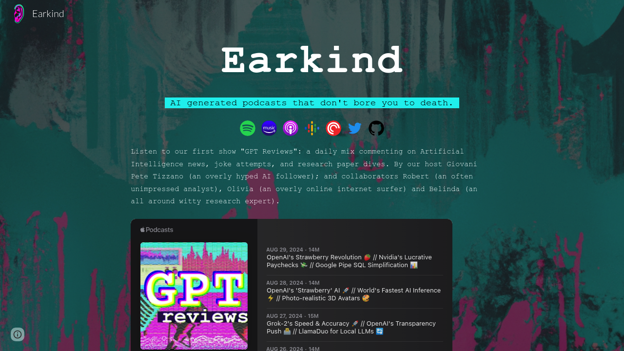Earkind screenshot