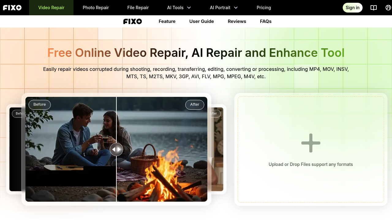 EaseUS Online Video Repair screenshot