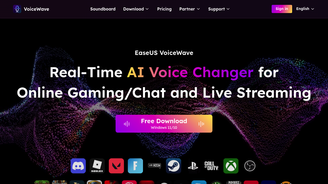 EaseUS VoiceWave screenshot